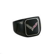 c7-color-emblem-black-stainless-signet-ring