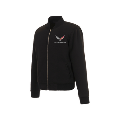 C7 Corvette Ladies' Reversible  Fleece Jacket