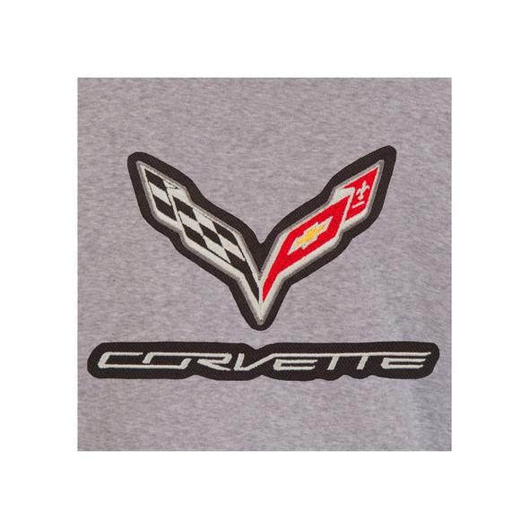 C7 Corvette Men's Reversible Two-Tone Fleece Jacket