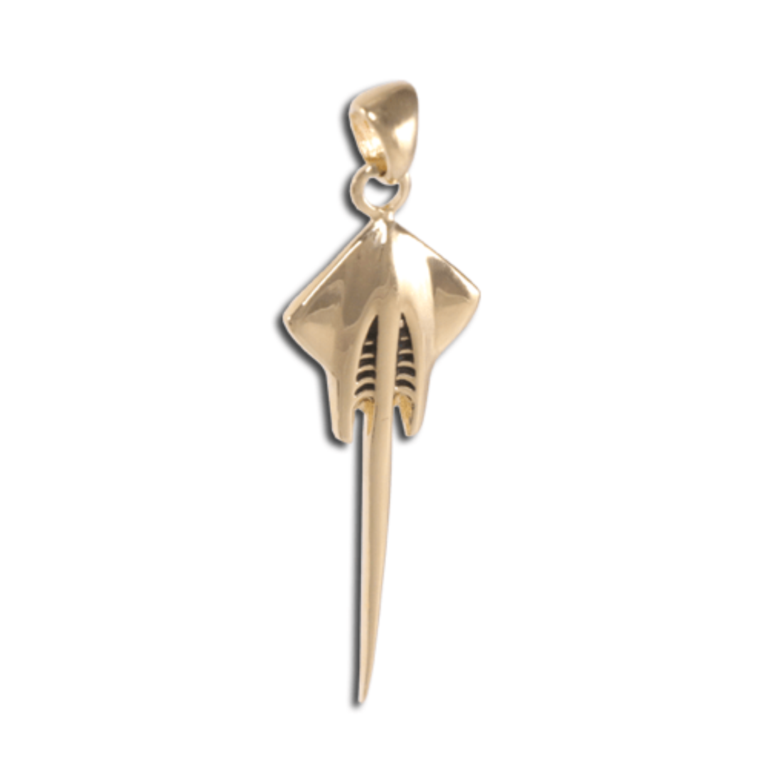 c7-corvette-stingray-medium-pendant-14k-gold