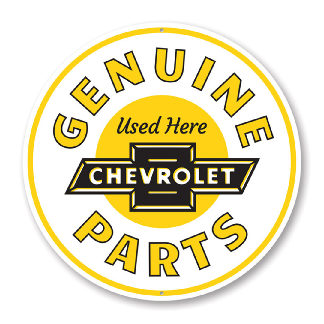 Chevrolet Genuine Parts - Aluminum Sign