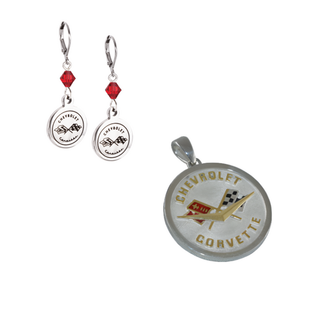 Corvette Vette Girl Pendant main image 1