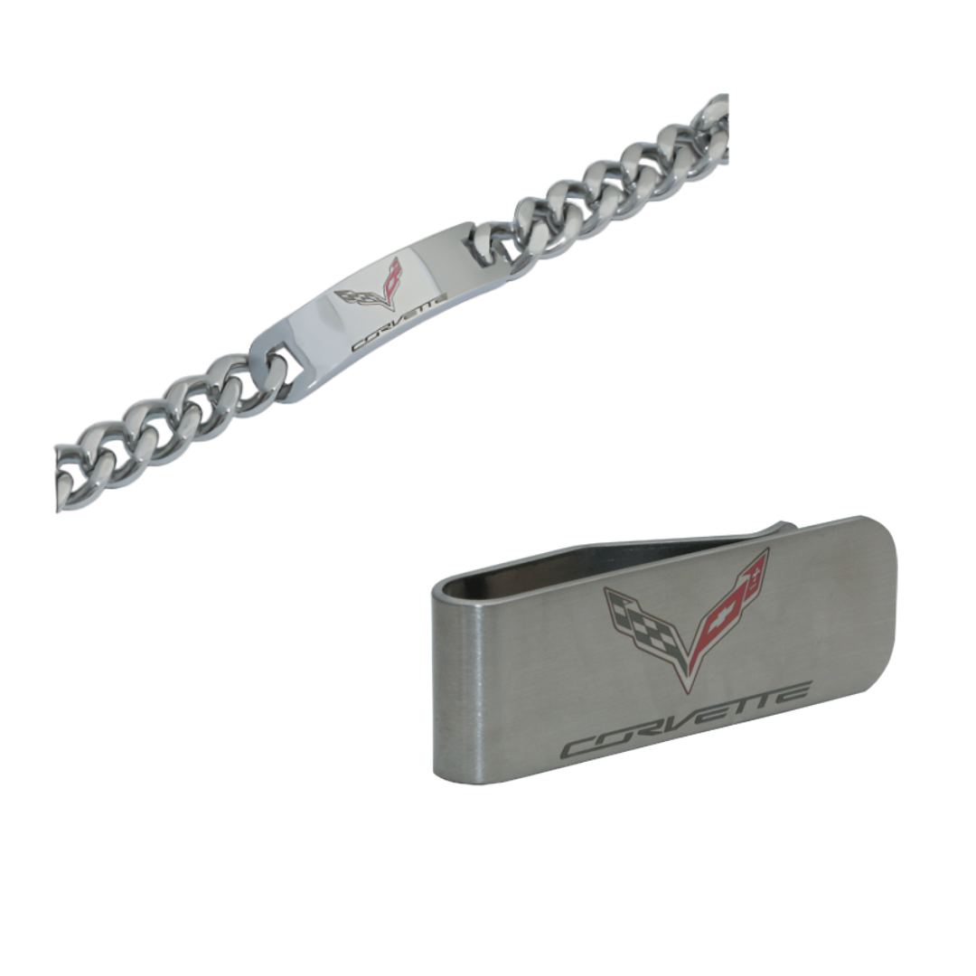 c7-corvette-emblem-mens-bracelet-money-clip-bundle