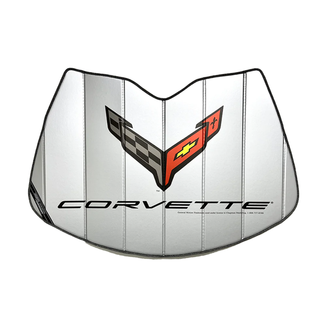 c8-corvette-custom-fit-accordion-style-sunshade-with-logo