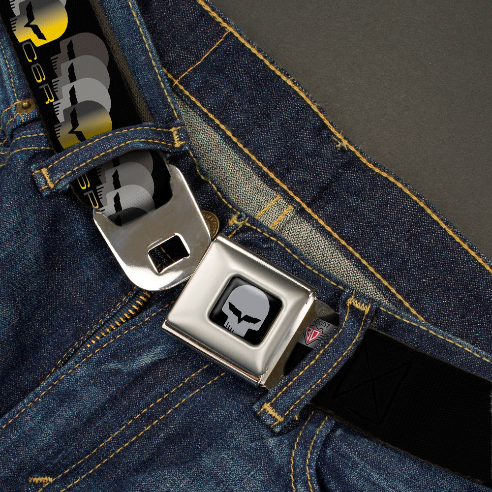 C6R Corvette Racing Jake Skull Seatbelt Belt