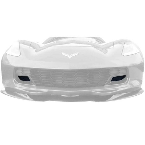 2015-2019 Corvette Custom Painted Brake Cooling Duct Mesh Screens