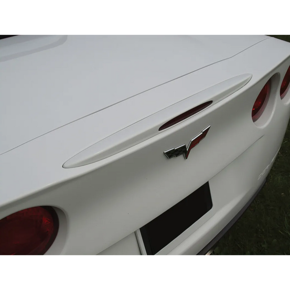 2005-2013 Corvette Custom Painted Rear Brake Light Spoiler - Base Coupe/Vert or Grand Sport/ Z06