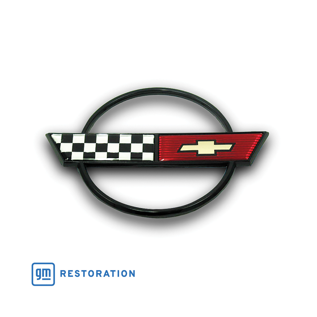 C4 1984-1990 Corvette Emblem Gas Lid