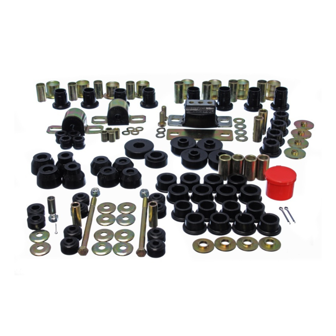Energy Suspension 1963-1982 Chevrolet C2-C3 Corvette Black Hyper-flex Master Bushing Set