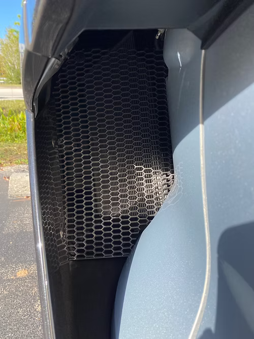 C8 Z06 and E-Ray Corvette 2023+ ABS BLACK SIDE INTAKE Mesh Grille