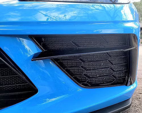 Chevrolet Corvette C8 2020-2025 Aluminum Hexagon Radiator Grille Screens