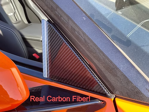 C8 Corvette 2020 - 2026 Carbon Fiber Wind Diffuser - Anti-buffeting