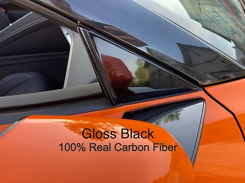 C8 Corvette 2020 - 2026 Carbon Fiber Wind Diffuser - Anti-buffeting