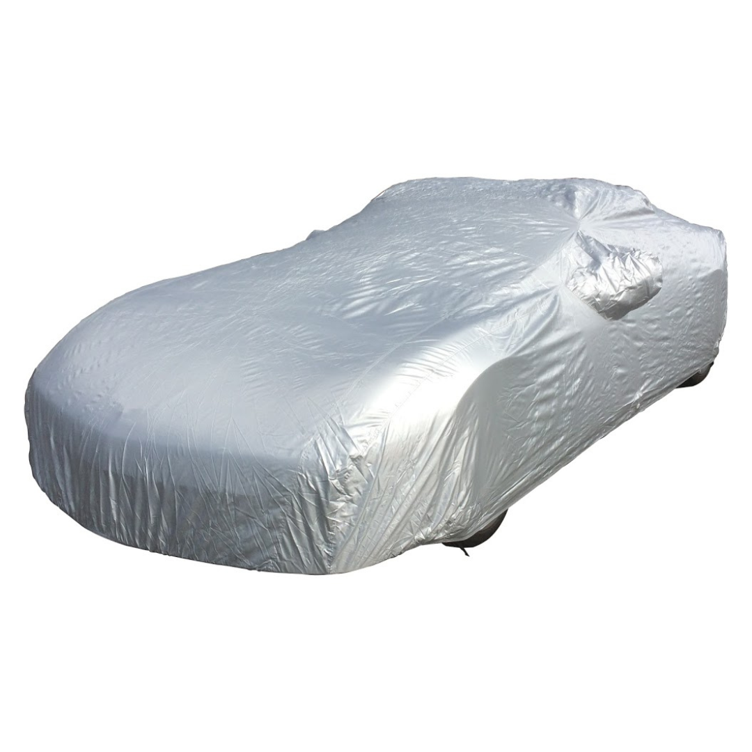 6-Layer Custom Fit Car Cover For Chevrolet Corvette C4 (1984-1996) – Black, Waterproof
