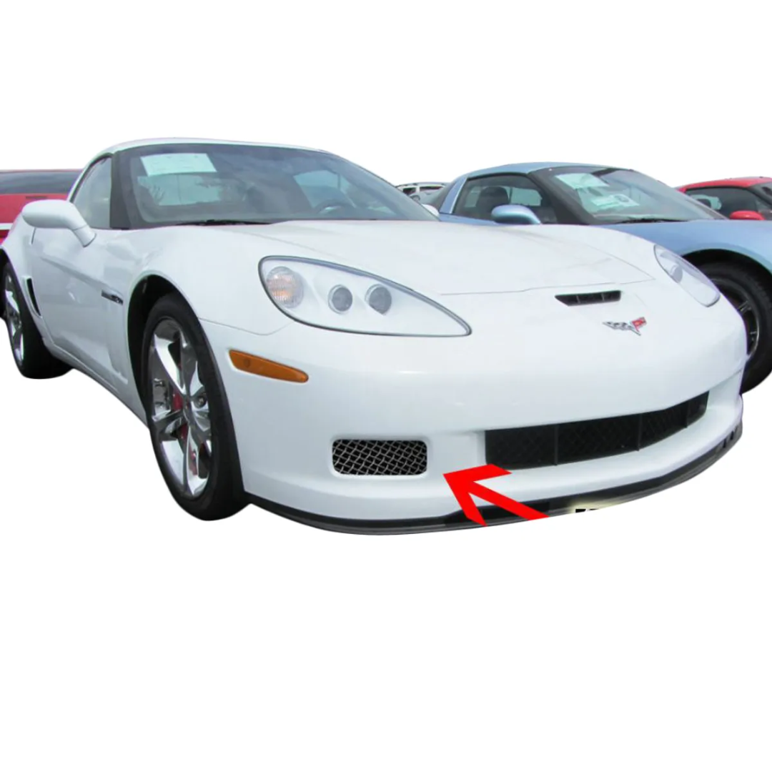 C6 Corvette Fog Light Screens - Z06/ZR1/Grand Sport - CA