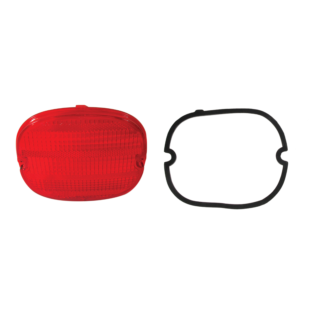 C4 1991-1996 Corvette Tail Light Lenses, Replacement Set W/Gaskets - 8pc - CA