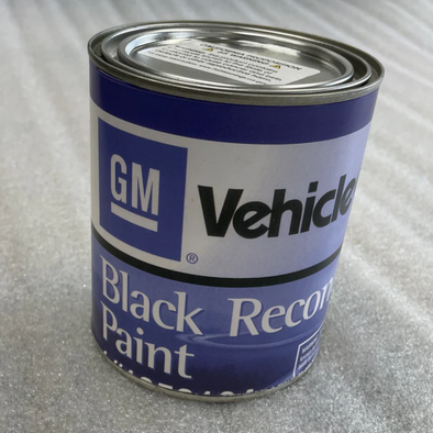 GM Black Restoration Paint #1050104 / 1 Quart