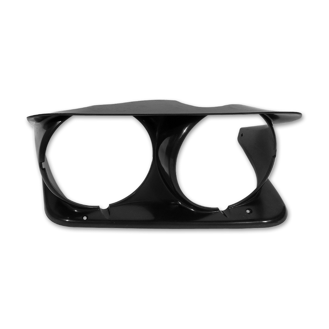 1968-1982 Corvette Headlight Bezel - Left Hand - Molded Plastic