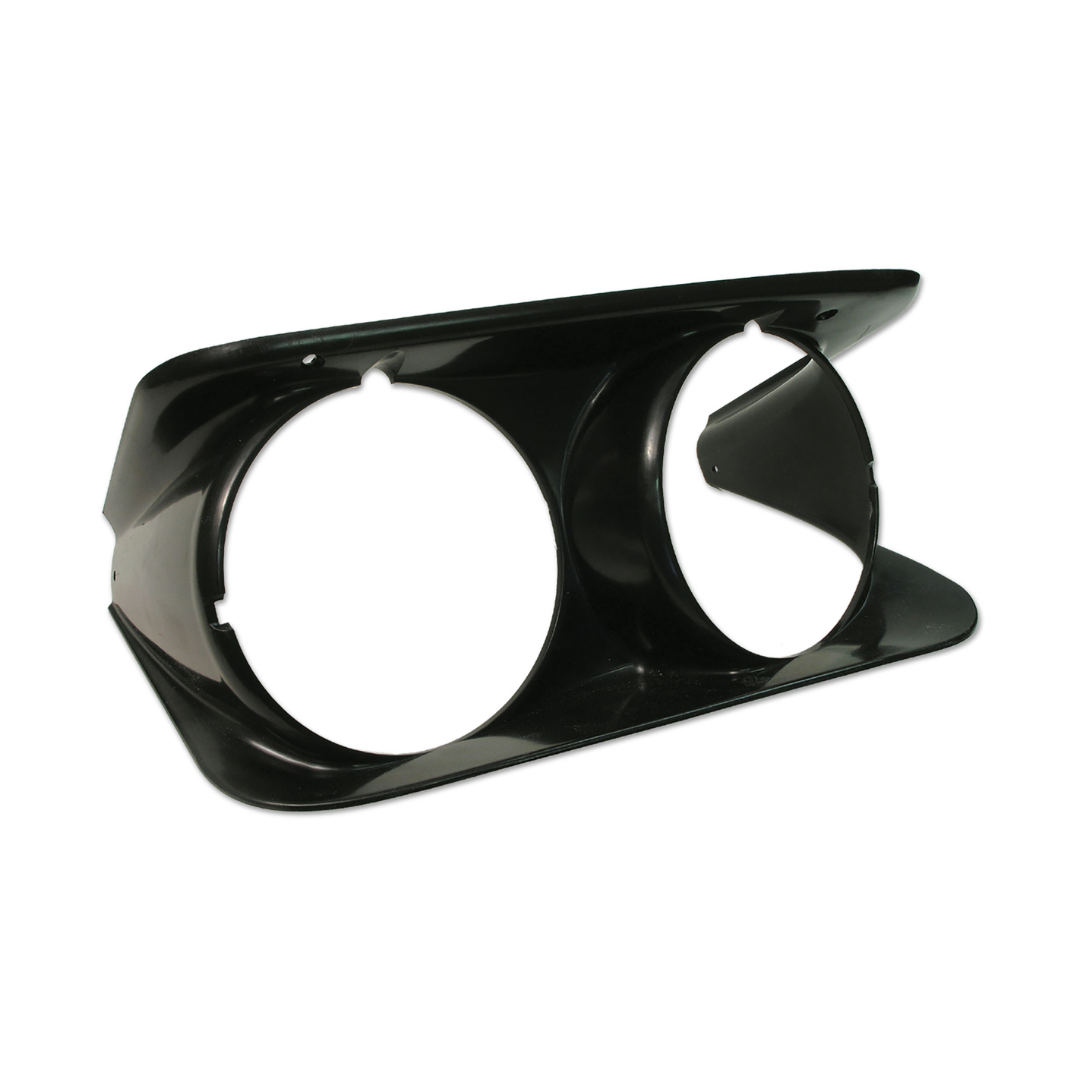 1968-1982 Corvette Headlight Bezel - Right Hand - Molded Plastic