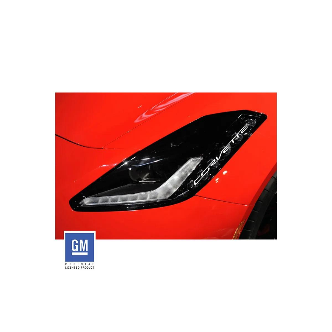 C7 Corvette Headlight Viny Decals - CA