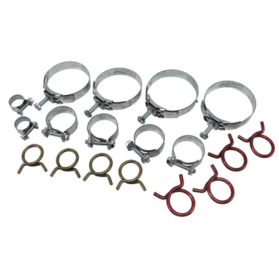 1966-1967 Corvette Hose Clamp Kit 327 High Performance W/Air Conditioning
