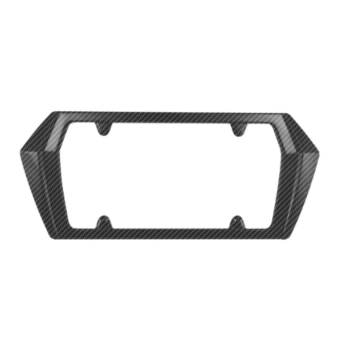 2020-2025 Corvette Hydro Carbon Fiber Boomerang License Plate Frame - CA