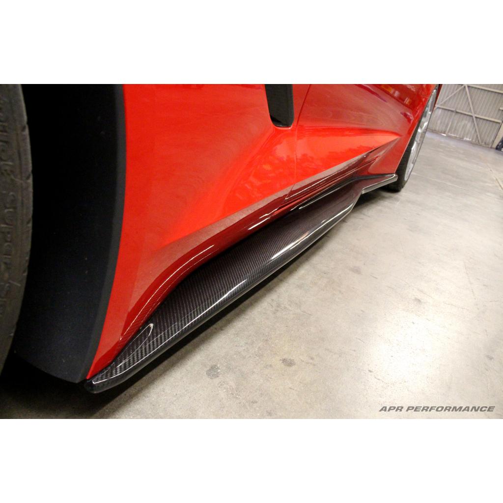 2014-201 9Chevrolet Corvette C7 Z06 Side Rocker Extensions / Side Skirt