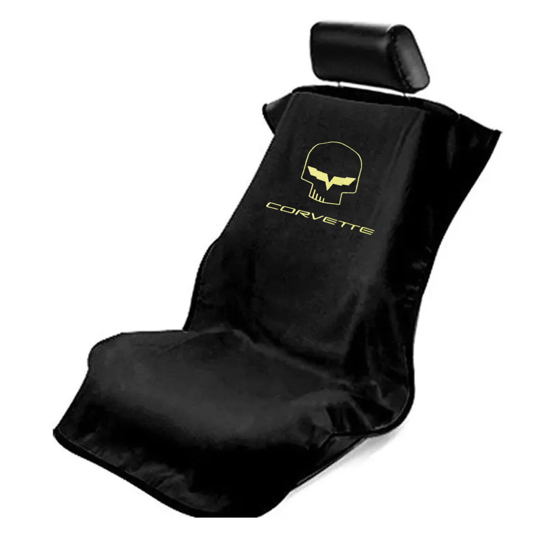 Jake Skull Corvette Seat Towel / Seat Cover