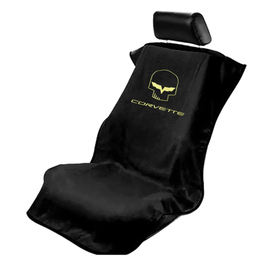 Jake Skull Corvette Seat Towel / Seat Cover