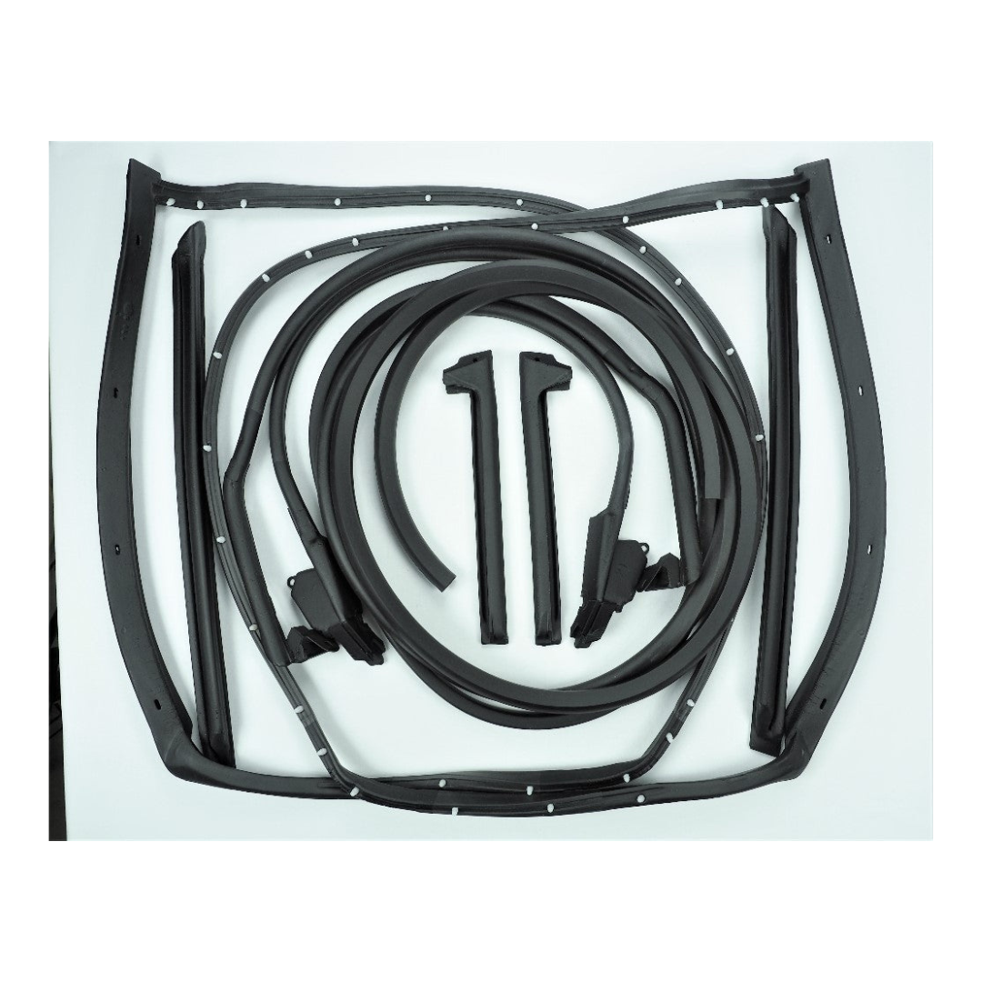 Chevrolet C3 Corvette 1973–1977 T-Top & Door Weatherstrip Kit – 9 Piece