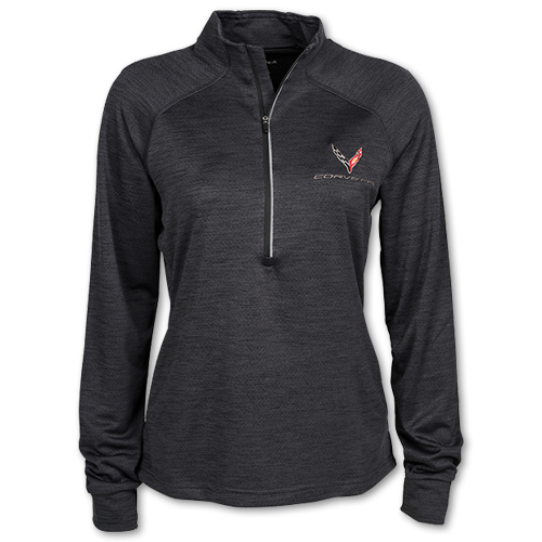 Ladies C8 Corvette Spyder Pullover