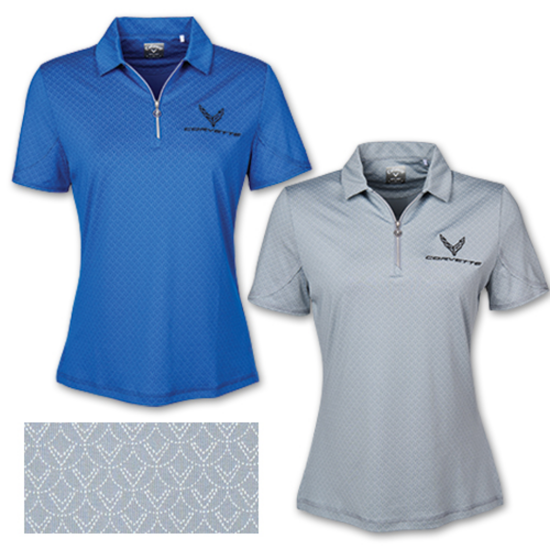 Ladies C8 Corvette Callaway Polo