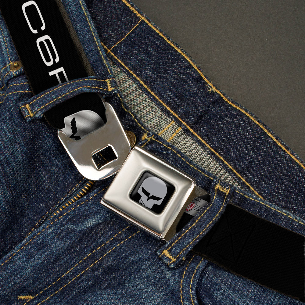 C6R Corvette Racing Jake Skull Seatbelt Belt