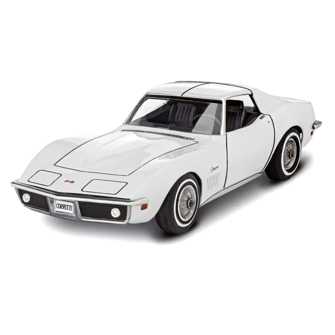 Level 3 Model Kit 1969 Chevrolet Corvette Stingray All-Included Kit 1/32 Scale Model