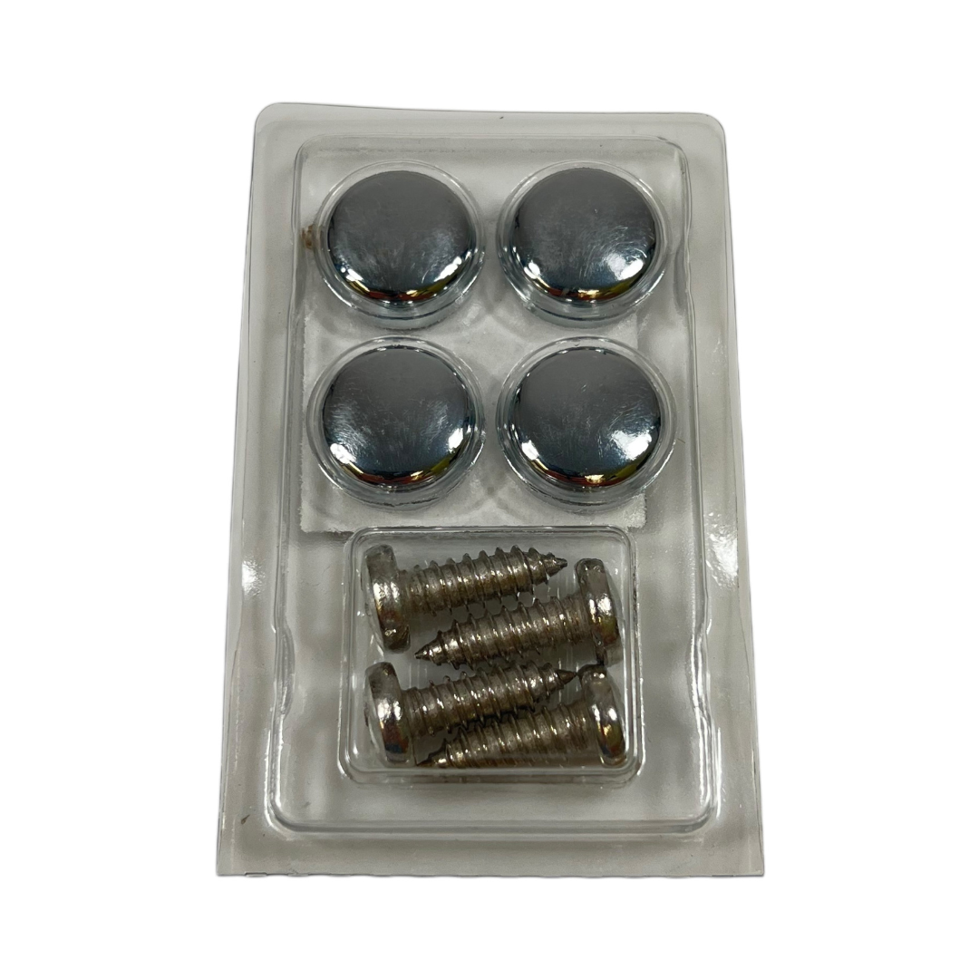 License Plate/Frame Generic Bolt Kit Chrome (4 Piece)
