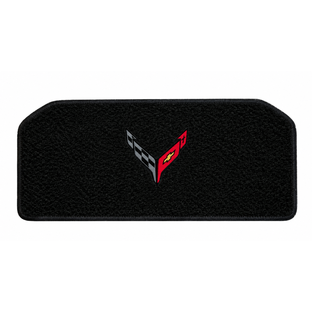 2020-2027 C8 Corvette Lloyd Luxe Frunk Mat - Carbon flags (Lloyd 819400)