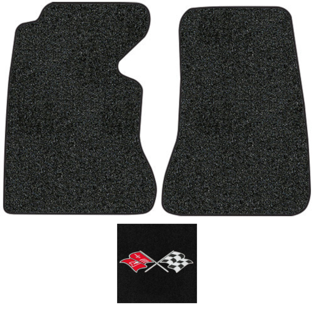 Lloyd Luxe Corvette C1 Floor Mats - Black