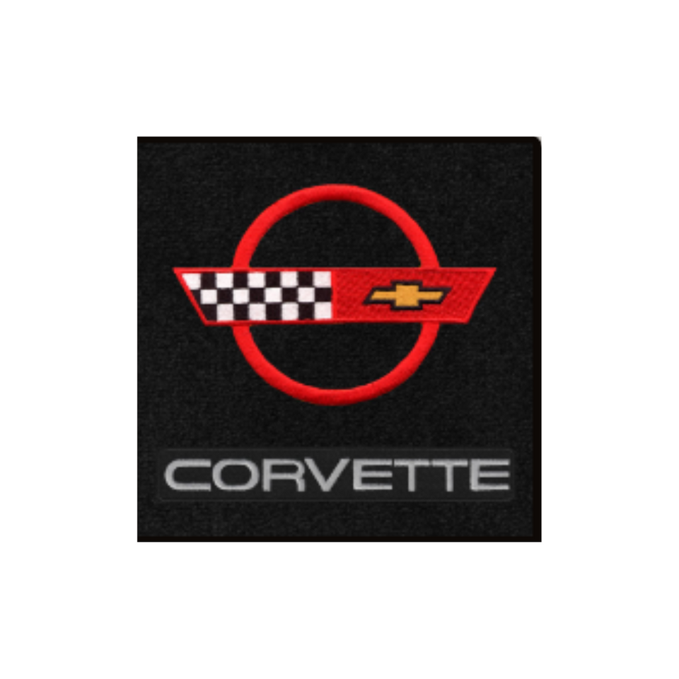 Lloyd Luxe Corvette C4 Floor Mats - 2 Piece Front Mats main image 0