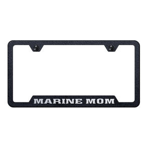 marine-mom-cut-out-frame-laser-etched-rugged-black-40692-corvette-store-online
