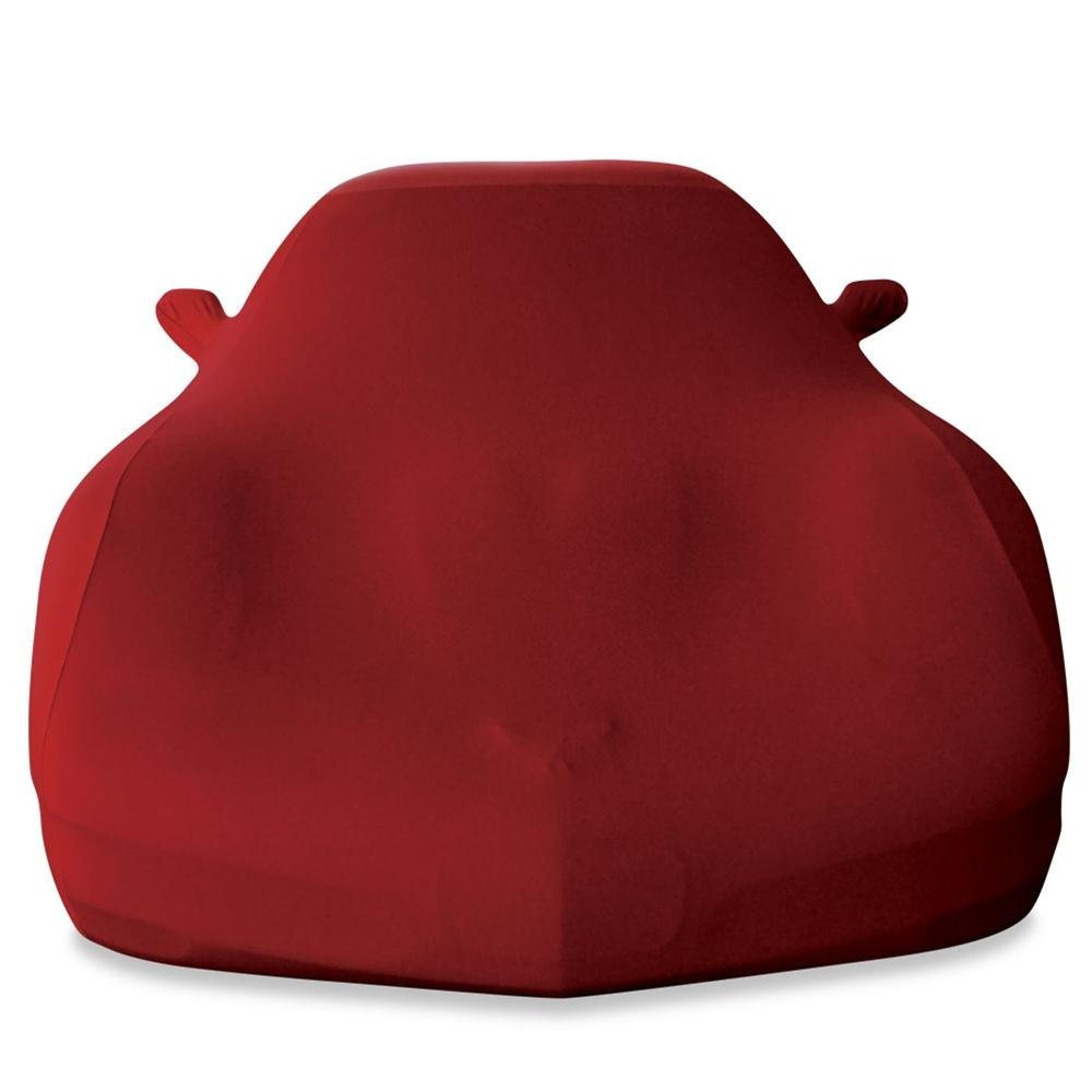 Corvette Ultraguard Stretch Satin Car Cover - Dark Red - Indoor : 1997-2004 C5 & Z06
