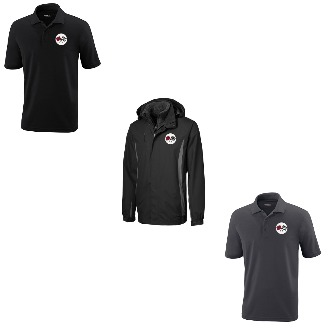 C2 Black Core365 Polo & Colorblock Jacket Bundle