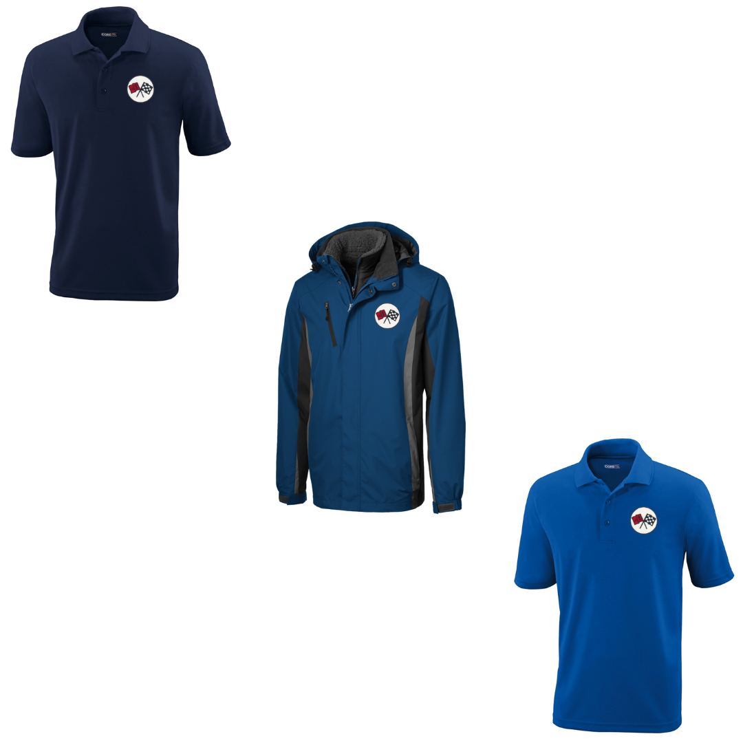 C2 Blue Core365 Polo & Colorblock Jacket Bundle