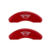 MGP Engraved, Red - C8 Corvette 4-Piece MGP Brake Caliper Covers