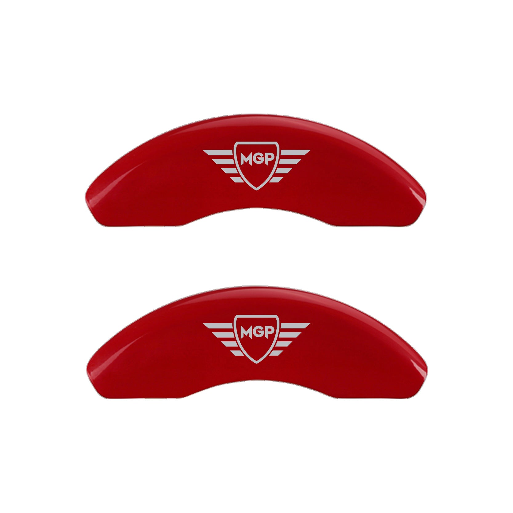 MGP Engraved, Red - C8 Corvette 6-Piece MGP Brake Caliper Covers