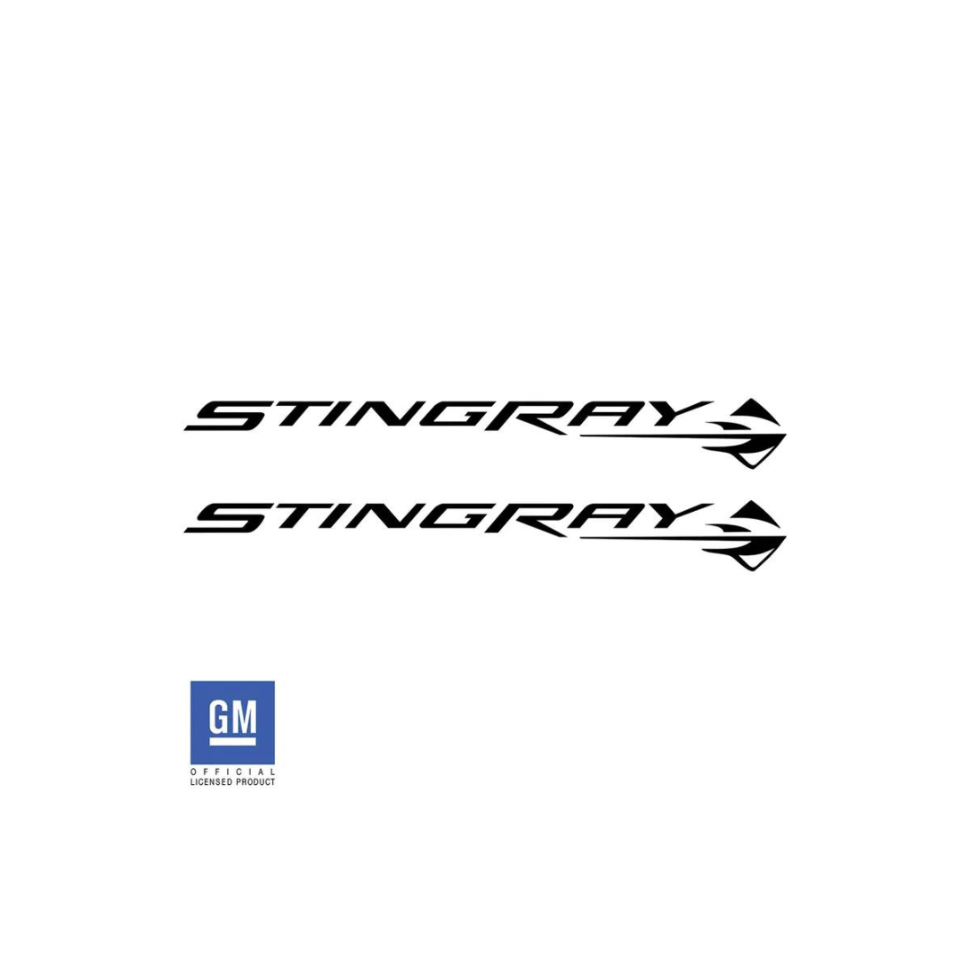 C7 Corvette Stingray Mirror Vinyl Decals - CA