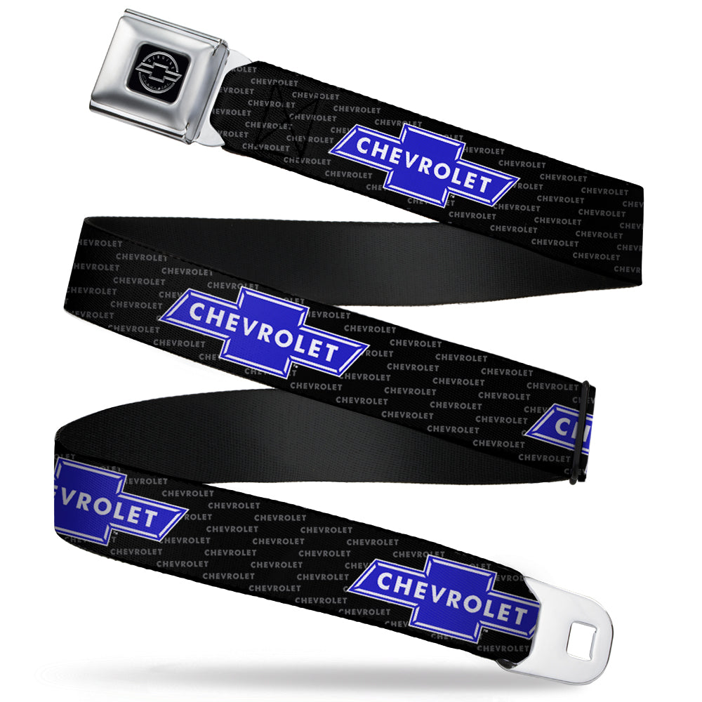 Chevy Bowtie w/Text Seatbelt Belt