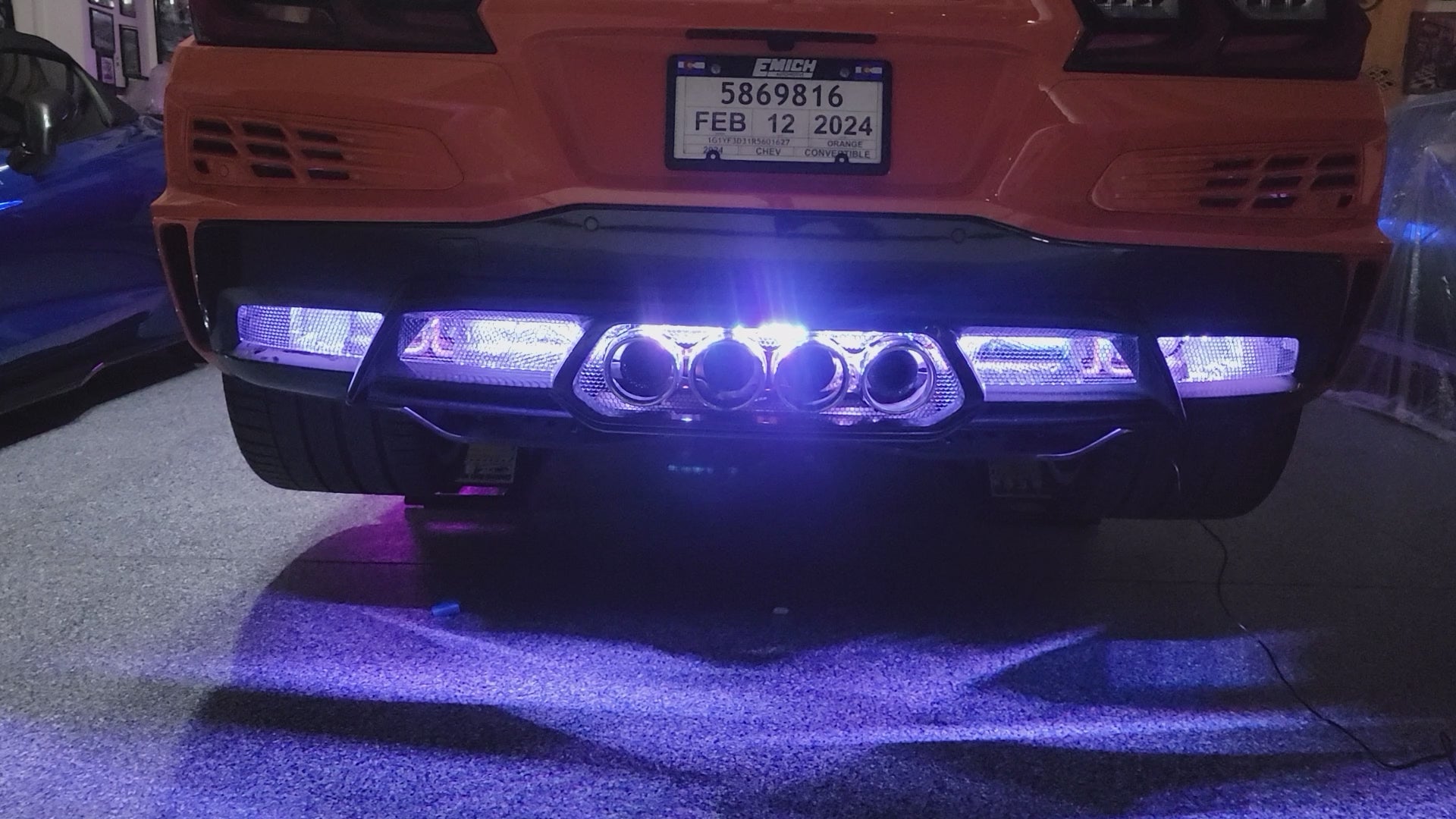 C8 2020-2026 Corvette Z06 Convertible Exterior Custom LED Light Kit
