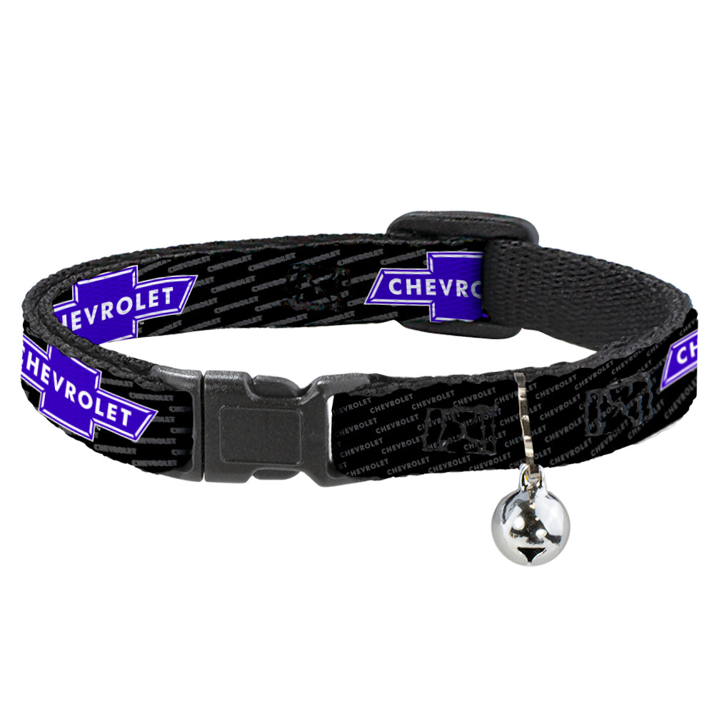 Chevy Bowtie With Text Breakaway Cat Collar