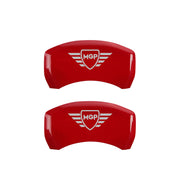 MGP Shield — Digitally Printed, Red - C4 Corvette MGP Brake Caliper Covers