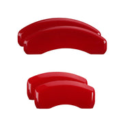 Classic — No Engraving, Red - C5 Corvette MGP Brake Caliper Covers